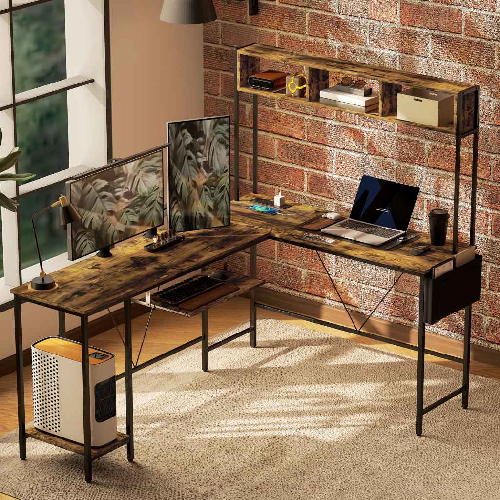 Home Office L-Shaped Desks Image