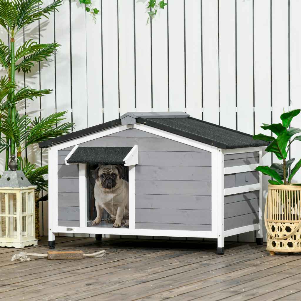 Wooden Dog Kennels with Removeable Roof Image