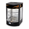 Commercial Curved Glass Hot Food Warmer Display Cabinet Pie & Pizza Slice