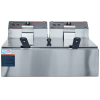 Twin Basket 11L Commercial Electric Deep Fryer with Single Tank