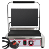 Commercial Single Smooth Panini Press Sandwich Grill UK Plug