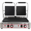 Commercial Double Contact Grill Panini Press Sandwich Grill Flat