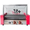 COMMERCIAL STAINLESS STEEL HOT DOG BROILER (7 ROLLERS) SAUSAGES MACHINE