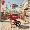 8oz Commercial Popcorn Machine with Cart Electric Cinema Popper