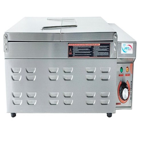 Commercial 18L Induction Electric Doughnut Donut Fryer Machine with Drain Tap – Stainless Steel Deep Fryer for Restaurants, 3kW 230V