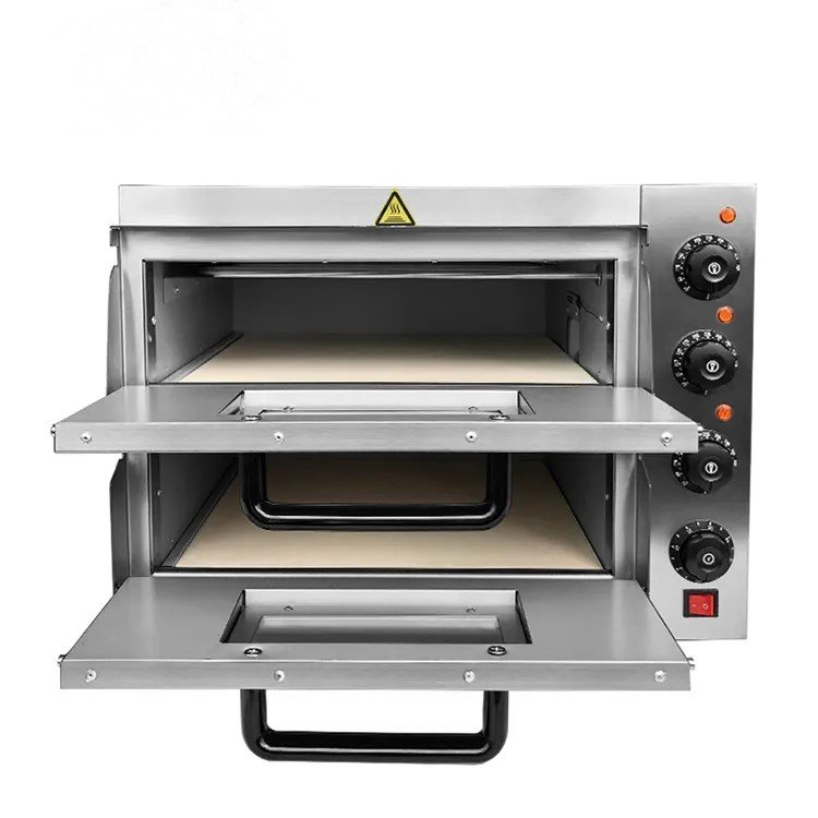 Commercial Electric Pizza Oven 2 Chambers Model EP2PT