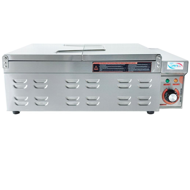 Commercial 18L Electric Donut Fryer Machine with Drain Tap 3kW