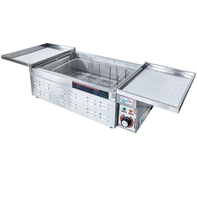 Commercial 18L Electric Donut Fryer Machine with Drain Tap 3kW