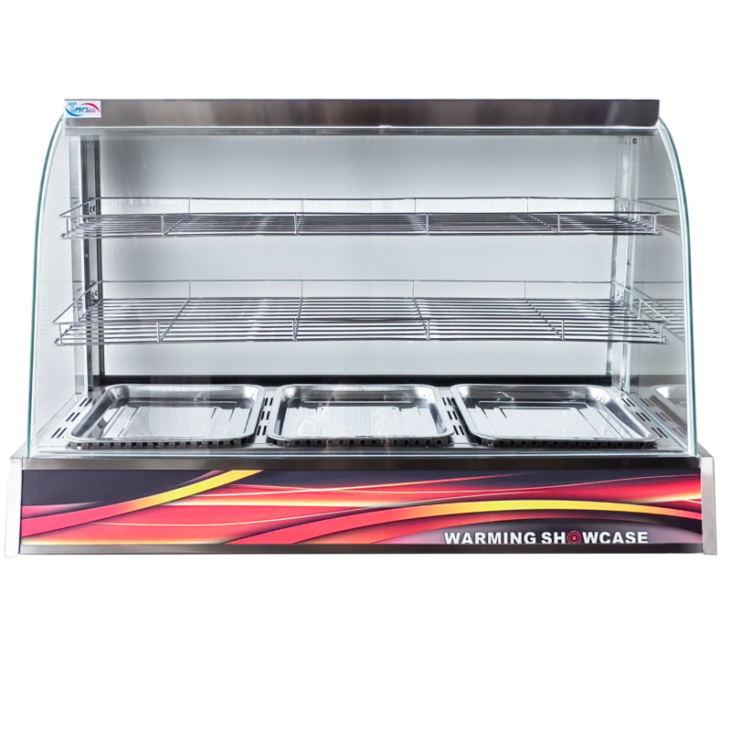 Electric Countertop Pie & Pasty Hot Food Display Warmer Cabinet
