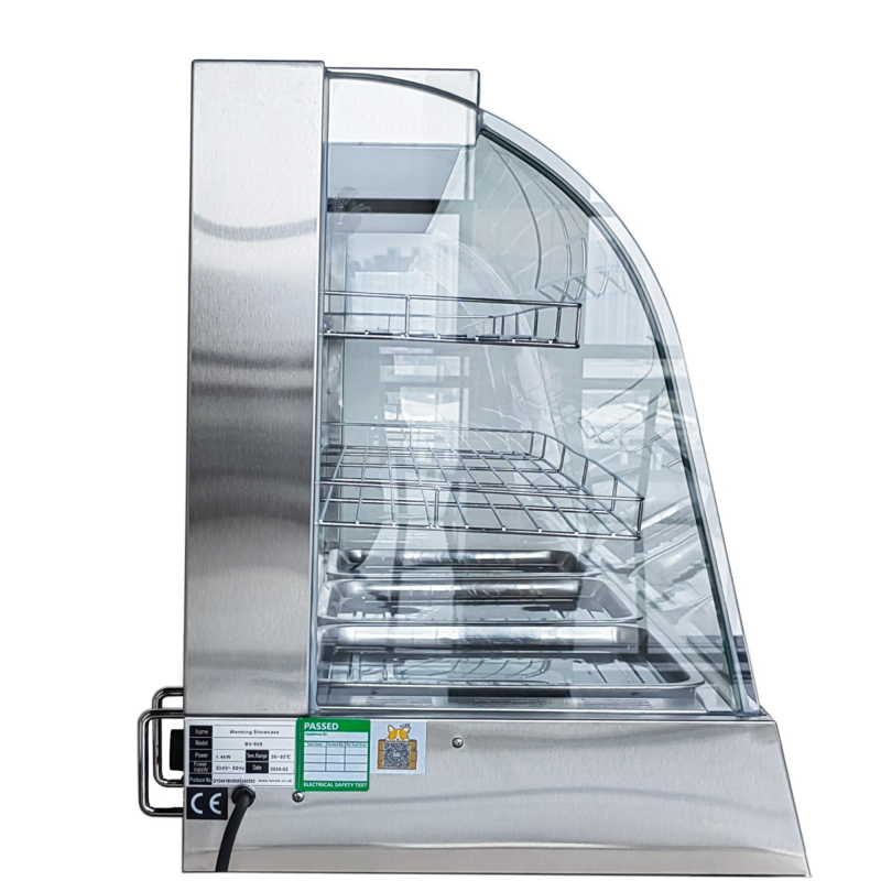 Electric Countertop Pie & Pasty Hot Food Display Warmer Cabinet