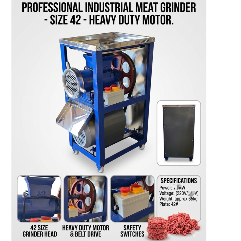 Commercial #42 Meat Mincer Grinder Heavy Duty Electric Butcher Machine