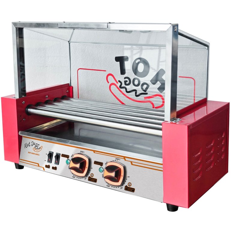 COMMERCIAL HOT DOG BROILER (5 RODS) SAUSAGES MACHINE