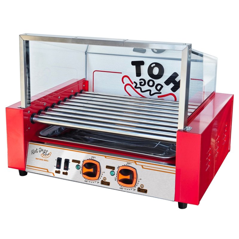 Nine Roll Grilled Sausage Machine Commercial 9 Roller Hot Dog Sausage Grill