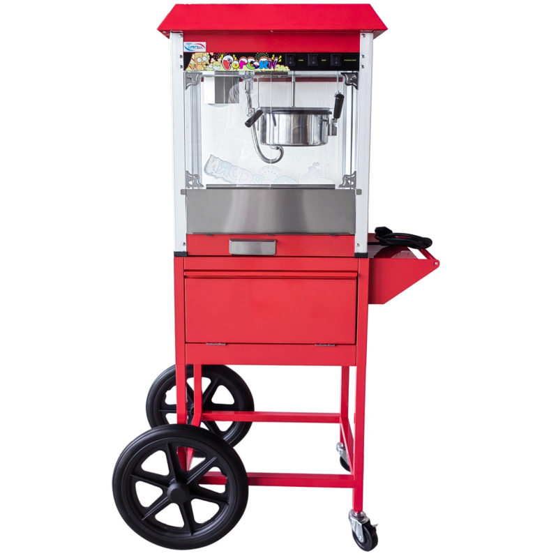 Popcorn Machine Cart Stand Cycle (Machine Not Including)