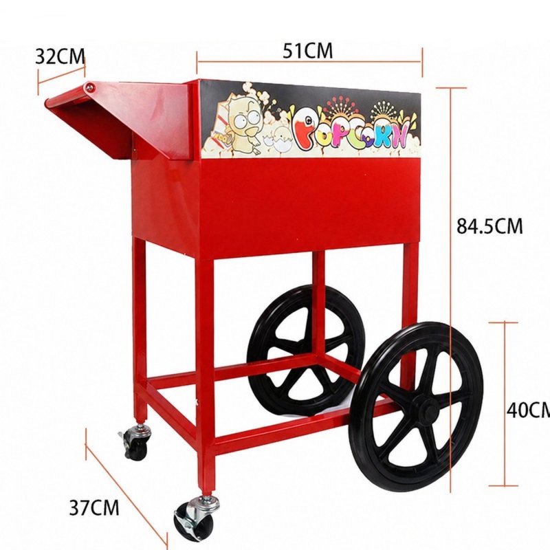 Popcorn Machine Cart Stand Cycle (Machine Not Including)