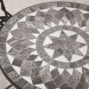 Black Star 4 Seat Mosaic Bistro Set