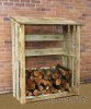 Large Wooden Log Store 1.20m