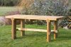 Elche Solidwood Chunky Garden Table