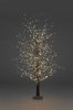 1.5m/5ft Black Micro Dot Christmas Tree with 900 warm white static & 20% twinkling leds
