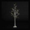 Pre-Lit Christmas White Birch Tree with 180cm/6ft height and 80 Warm White Micro Led