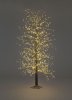 1.8m/6ft Black Micro Dot Christmas Tree with 1300 warm white static leds