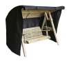 Cover for 2 Seat Wooden Garden Swing with Canopy