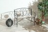 Milan Wrought Iron Mosaic Bench