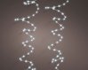 Christmas Fairy String Twinkle - Extra dense 756 Cool White Micro LED Lights with Silver Cable - indoor or outdoor use