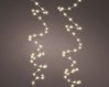 Christmas Fairy String Twinkle - Extra dense 756 Warm White Micro LED Lights with Silver Cable - indoor or outdoor use