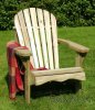 Solid wood Adirondack Chair
