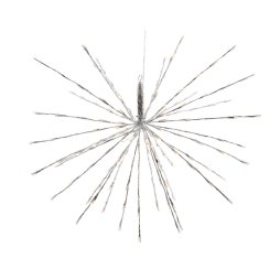 Polestar Christmas Flashing Star with 280 Warm White Led Light - 100cm