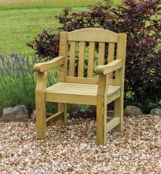 Elda Heavy Duty Solid Wood Chair