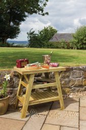 Murcia Solidwood Outdoor BBQ Side Table