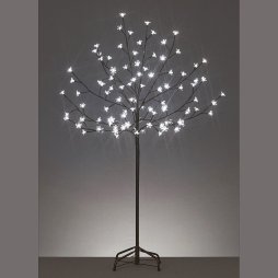 150cm/5ft Outdoor LED Cherry Blossom Tree 150 Cool White LED Fairy Lights