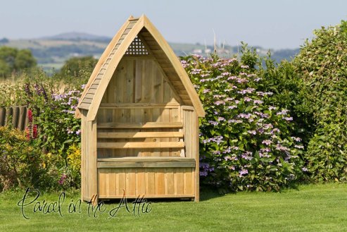 Valencia Arbour with Storage Box