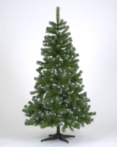180cm/6ft Colorado Frosted Green Spruce Slim Christmas Tree Image