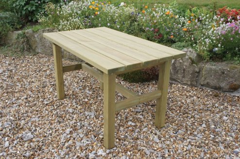 Elda Heavy Duty Solid Wood Table