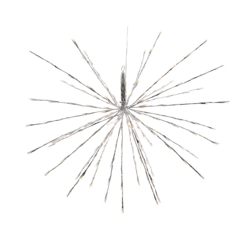 Polestar Christmas Flashing Star with 280 Warm White Led Light - 100cm