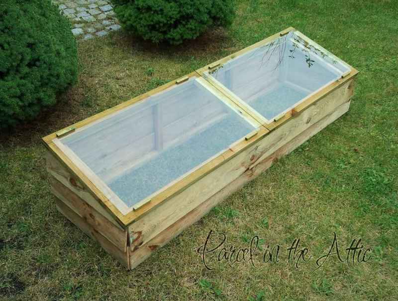 Large Wooden Cold Frame