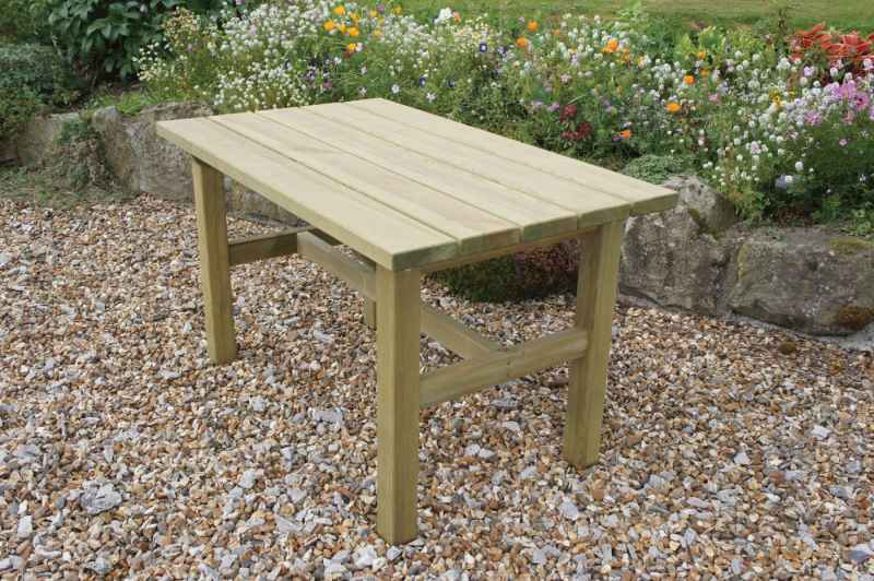 Elda Heavy Duty Solid Wood Table