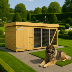 10X4 Dog Kennel (4ft Height) Flat Packed