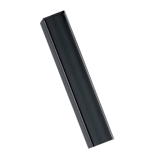 Metal Square Blank Flat Top Concrete-in Post 5cm Sq