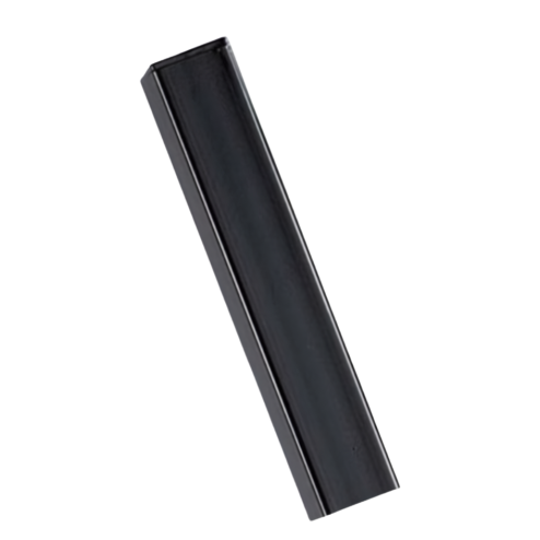 Metal Square Blank Top Concrete-in Post 7cm Sq