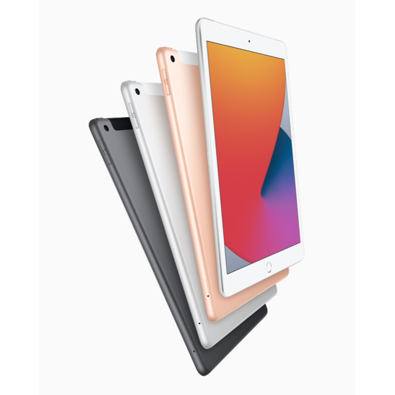 Apple iPad 8th Generation 10.2" - Refurbished (Grade B) - Good Condition - A12 Bionic Chip with Neural Engine - Supports Apple Pencil & Smart Keyboard - 12 Month Warranty