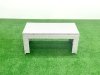 Fimous Rattan Garden Furniture Set Outdoor Lounger Sofa with Coffee Table 4 Footstools Side Table Light Grey Mixed