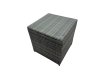 Fimous Outdoor 3 Seater Sofa Coffee Table Set Garden Rattan Furniture Set 13 Seater with Side Table 4 Stools Dark Grey