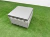 Fimous 7 Seater Outdoor Love Sofa Set Rattan Garden Furniture Set with Rectangular Dining Table 3 Footstool Side Table Light Grey