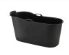 Fimous Bathtub Adults Freestanding Bath for Hot Bath and Ice Bath for Small Bathroom Black