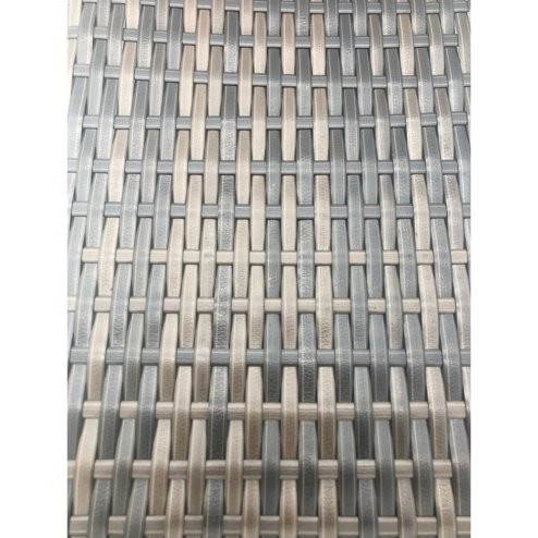 Fimous Square Rattan Coffee Tea Side Table Indoor Outdoor Use Garden Furniture Accessory Patio Dark Brown Mixed