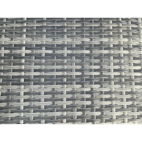 Outdoor PE Dark Mixed Grey Rattan Propane Butane Gas Fire Pit Dining Rectangular Oblong Table Gas Heater Burner Garden Furniture Accessory